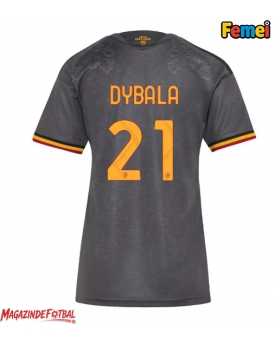 AS Roma Paulo Dybala #21 Tricou Fotbal Replică 2026-27 Femei Treilea